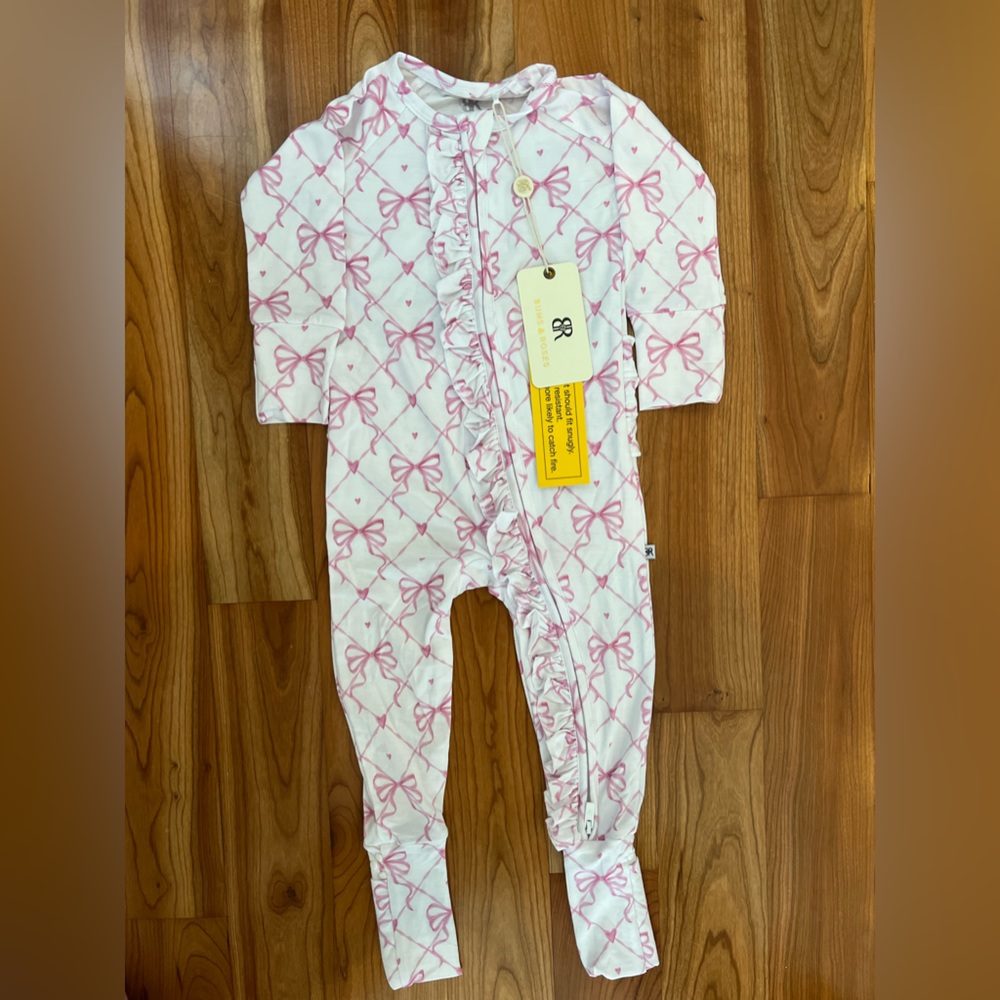 Bums and Roses Take a Bow Convertible Ruffle Romper
